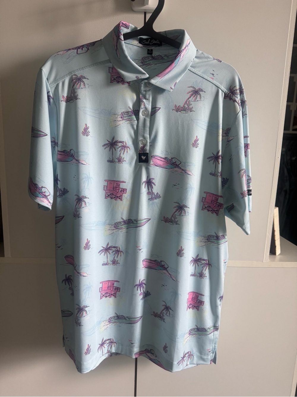 Bad birdie golf polo